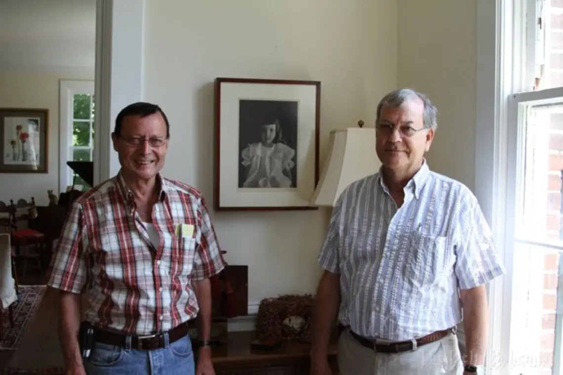 Daily-Bohemian_Andersons.jpg Desaix Anderson ’58, left, and Buford Anderson ’62.