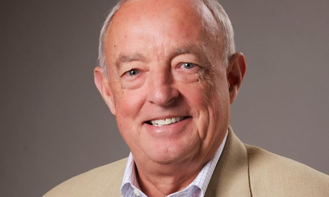 This is a headshot photo of Dr. Martin Eichelberger ’67