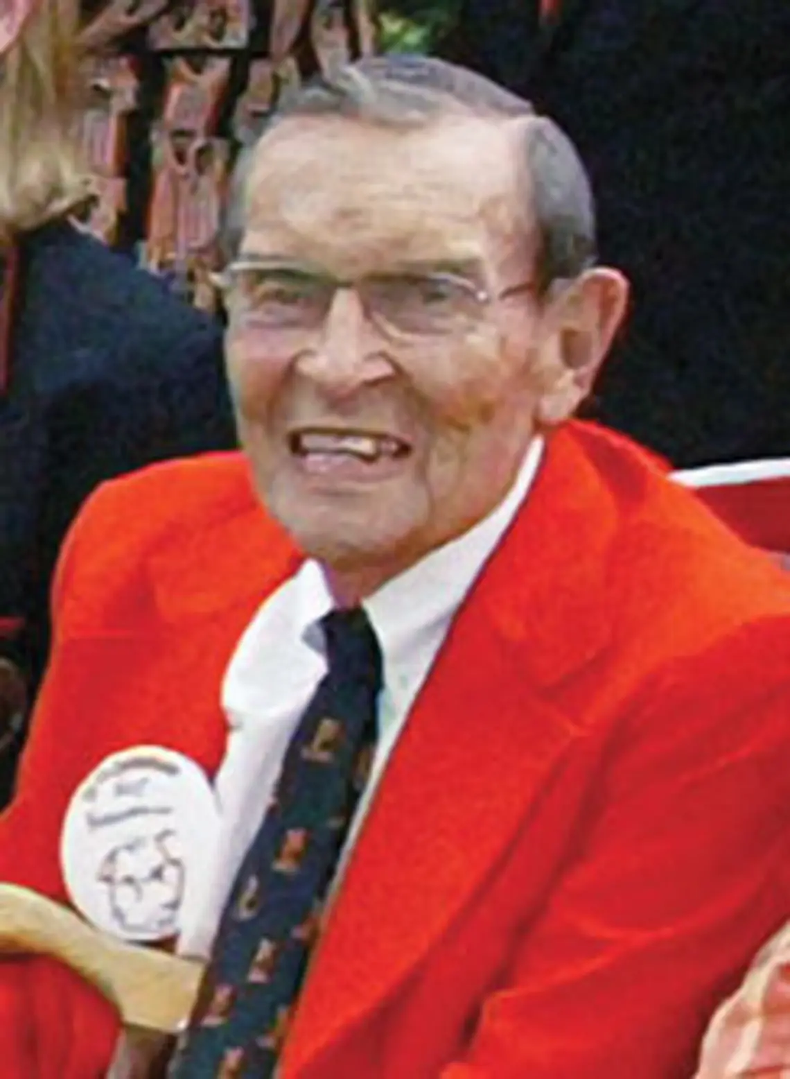 Asa Bushnell ’47 at Reunions in 2010.