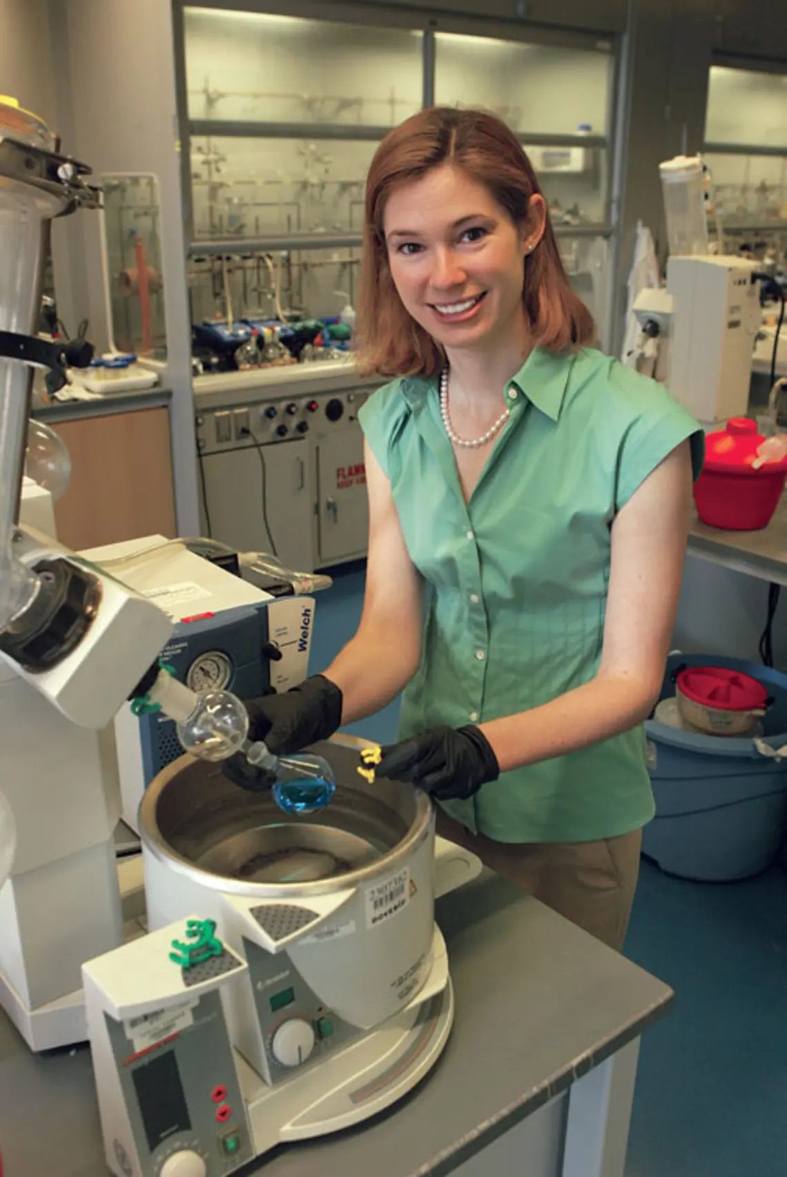 LIVE.NB_Doyle.jpg The research of assistant professor Abby Doyle, who joined the faculty in 2008, is changing the way molecules are coupled together.