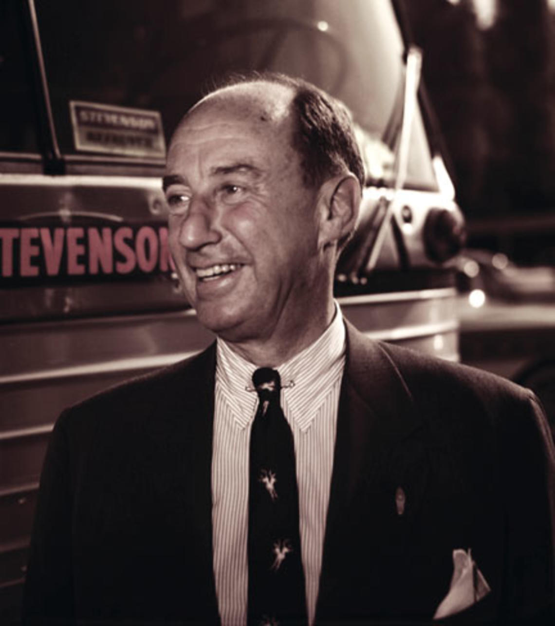 Adlai Stevenson ’22: “The egghead was hard-boiled,” his son said.