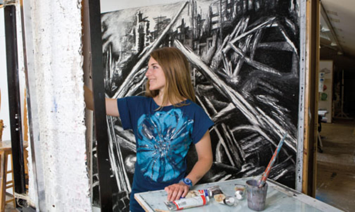 LIVE.NB_ThesisDickerson.jpg Julie Dickerson ’10