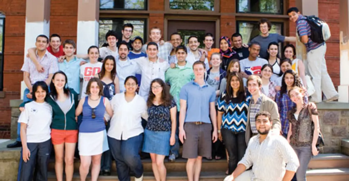 LIVE.NB_Visions.jpg Fifteen visiting students from Jordan, Morocco, Egypt, and Lebanon joined University students on campus April 24–27 to explore issues that connect the United States and Middle East.