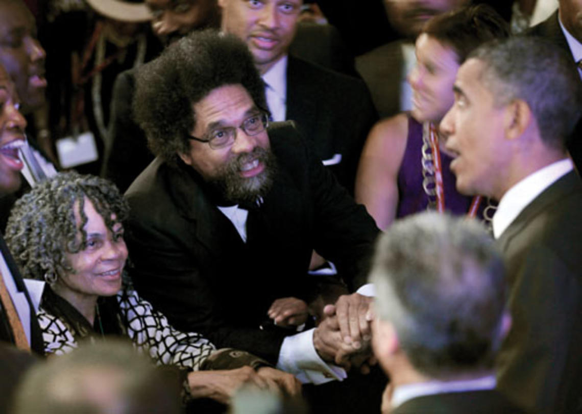 Professor Cornel West *80 said President Barack Obama “cussed me out” during this exchange after Obama’s National Urban League speech last year in Washington, D.C.