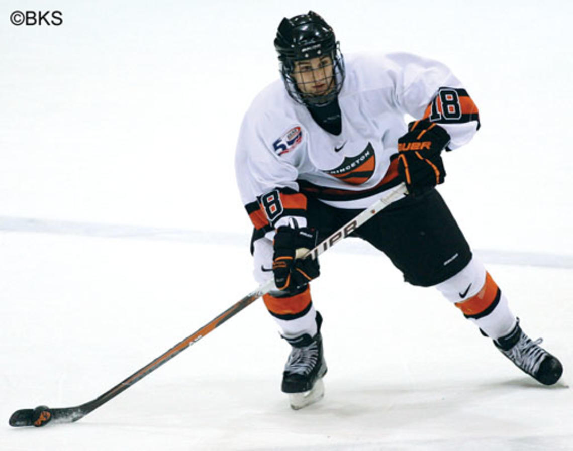 Freshman Andrew Calof leads Princeton in scoring.