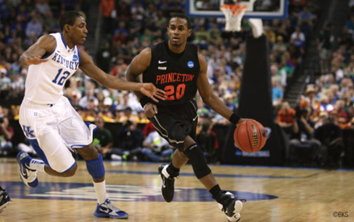 LIVE.SP_MBB_0.jpg Douglas Davis ’12 hit the game-winning shot against Harvard and scored 13 points against Kentucky.