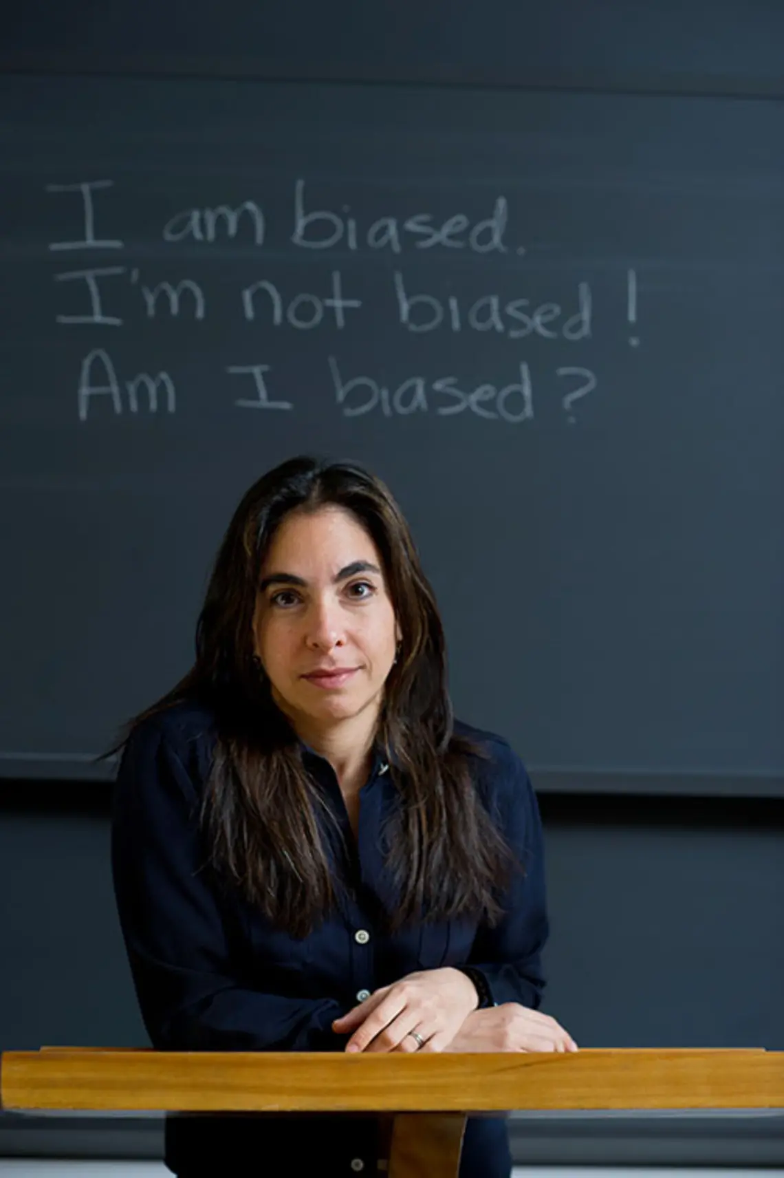 MIND-Pronin0039Edited.jpg The “bias blind spot” has implications for everything from hiring practices to international conflict resolution, Professor Emily Pronin says.