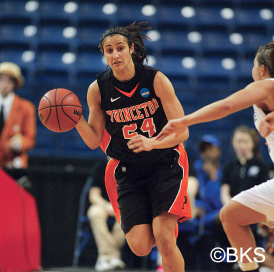 NCAAforstory4010new.jpg Ivy League Player of the Year Niveen Rasheed ’13 scored 20 points, but that was not enough to beat Kansas State in the first round of the NCAA tournament.