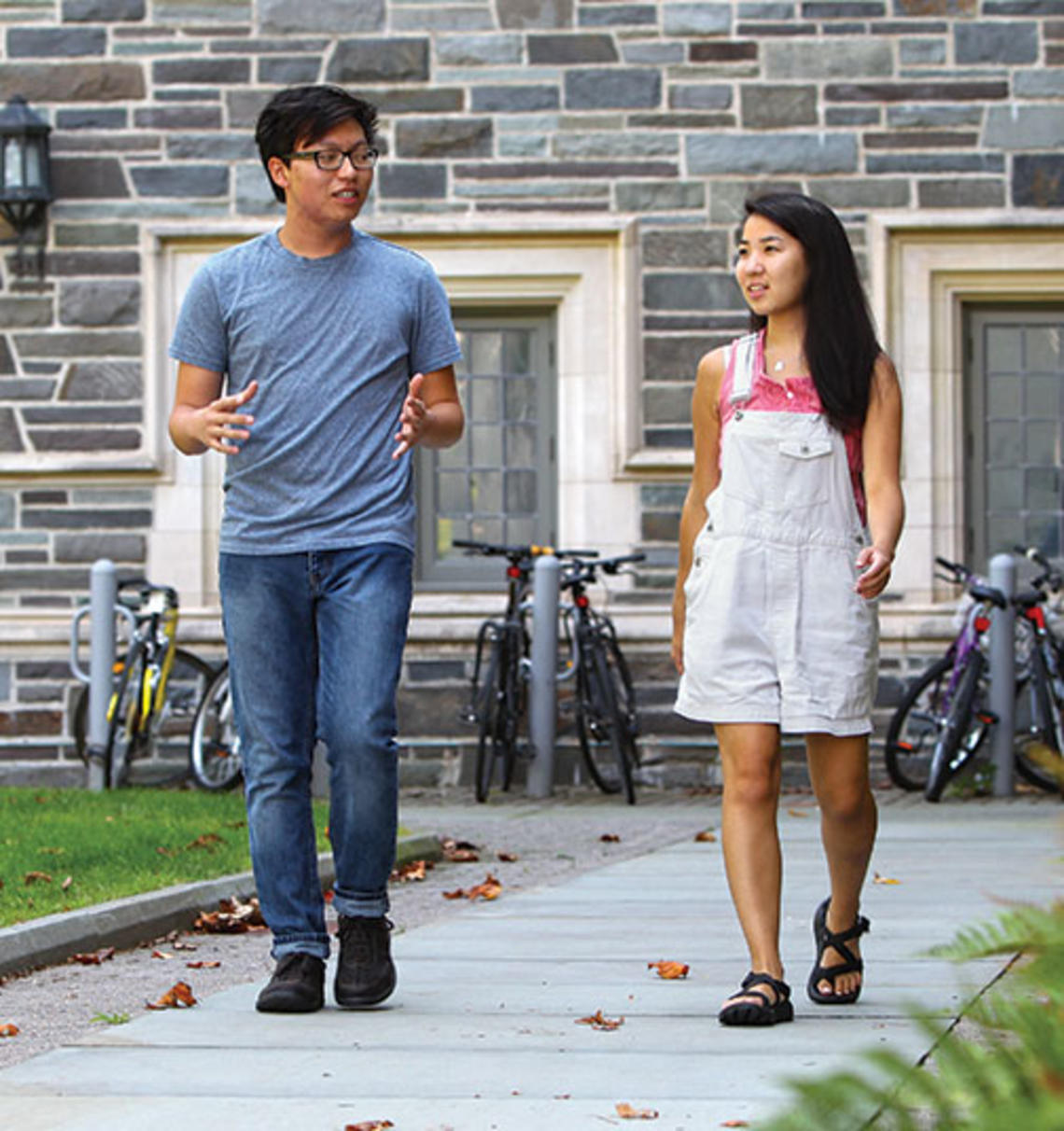 Lucas Lee and Suren Jamiyanaa are among the 14 LEDA scholars in the Class of ’19.