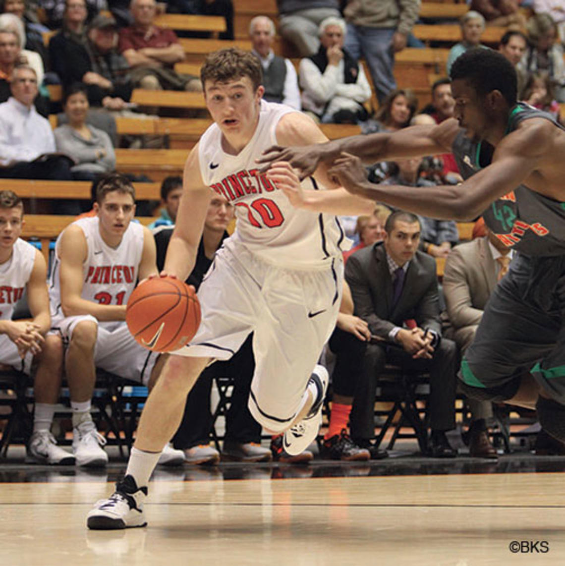 Freshman forward Spencer Weisz was in the starting lineup for Princeton’s season-opening win against Florida A&M Nov. 10.