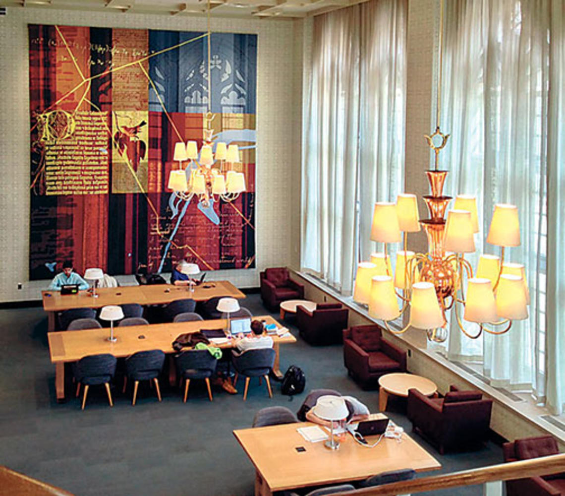 Firestone’s third-floor reading room