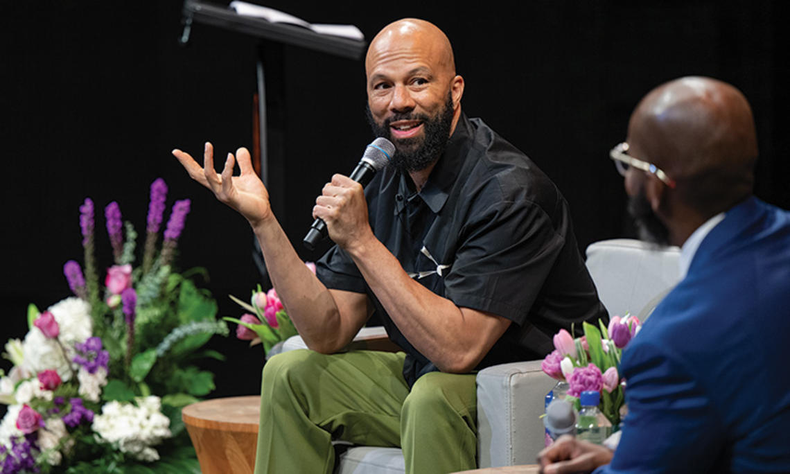 Artist and activist Common delivers keynote remarks