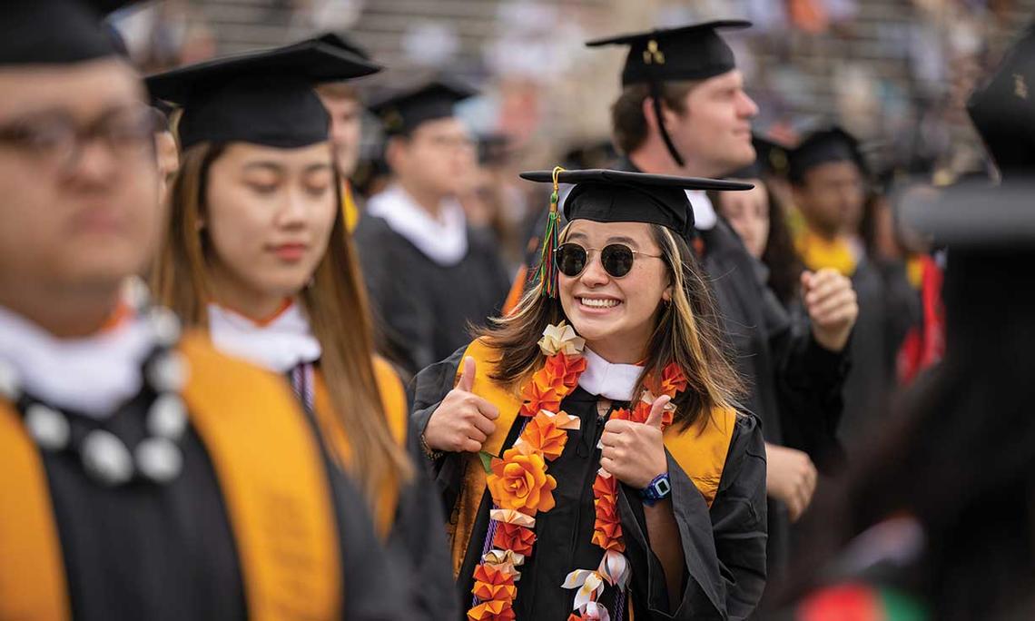 OTC_Commencement2022_0208.jpg Ella Gilman Pang ’22 was among 1,234 graduates in the Class of 2022.
