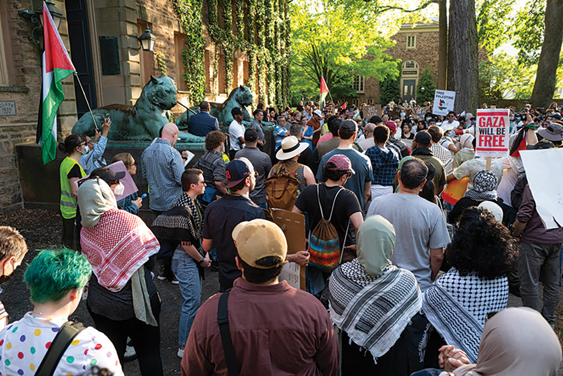 OTC_Nassau_Hall_rally_20 copy.jpg Demonstrators rally in front of Nassau Hall.