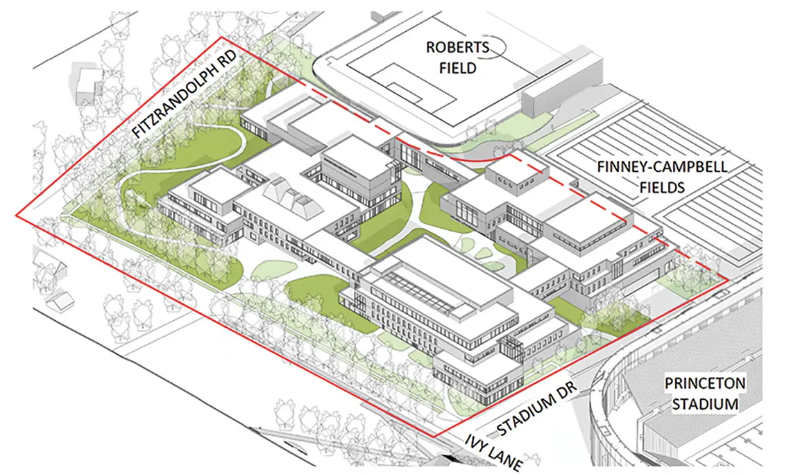 The proposed site for the new home for quantum science and engineering.