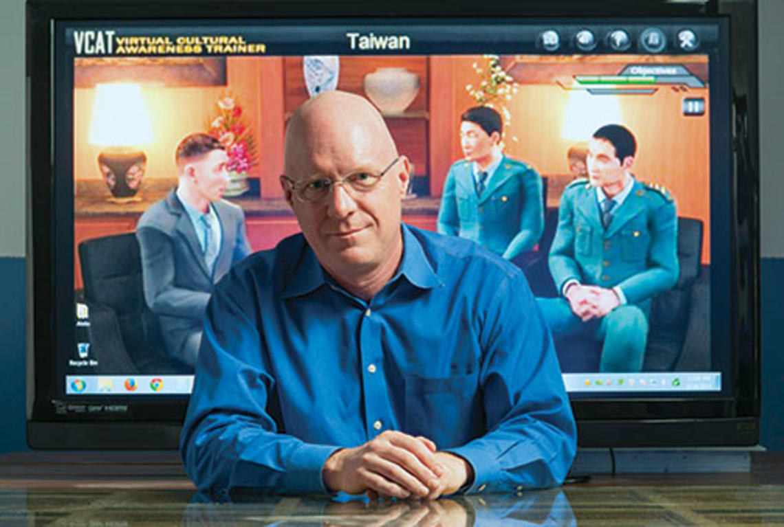 W. Lewis Johnson ’78’s company makes virtual language and culture programs.