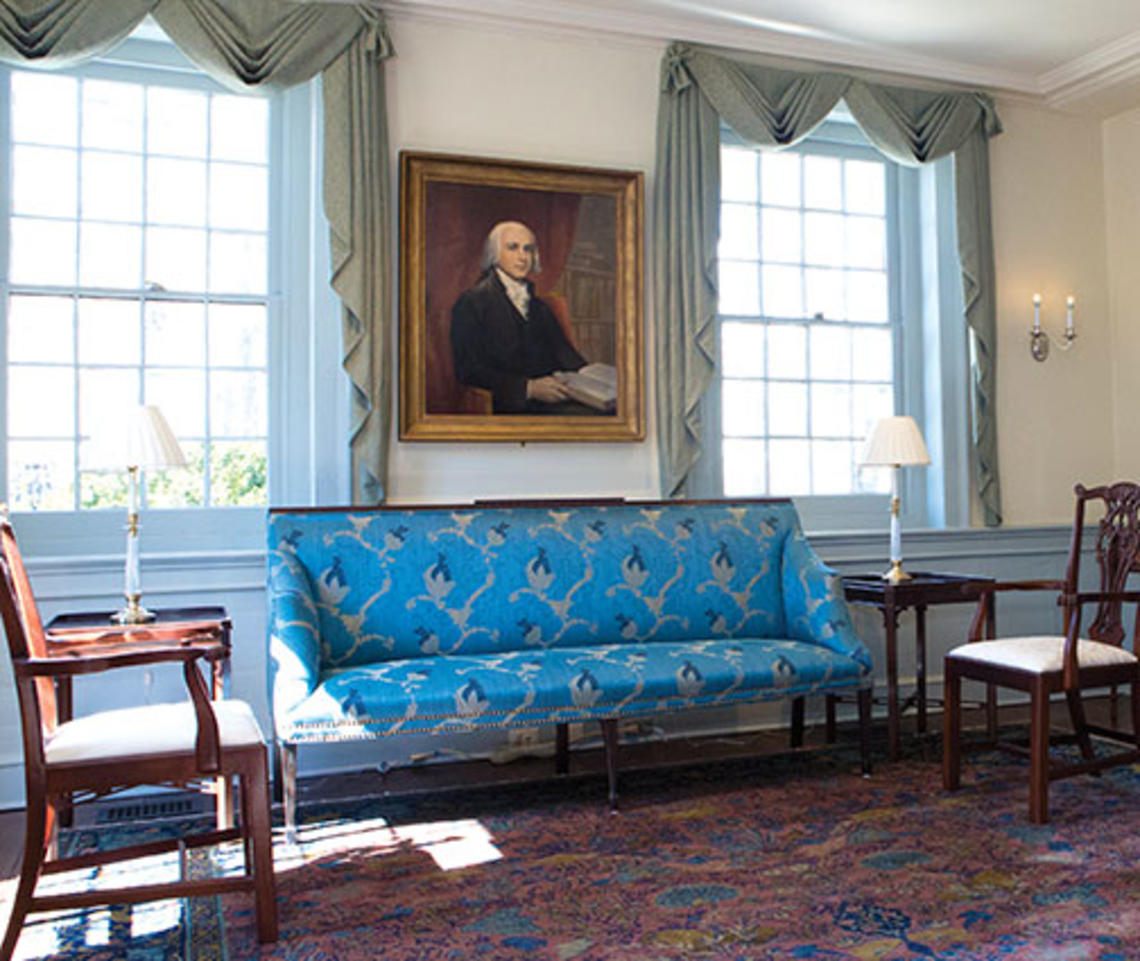 PRINCE-ReunionsMaclean.jpg Alumni can take a look at the newly renovated Maclean House during Reunions weekend.