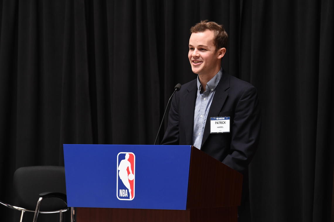 Patrick Harrel speaking.JPG