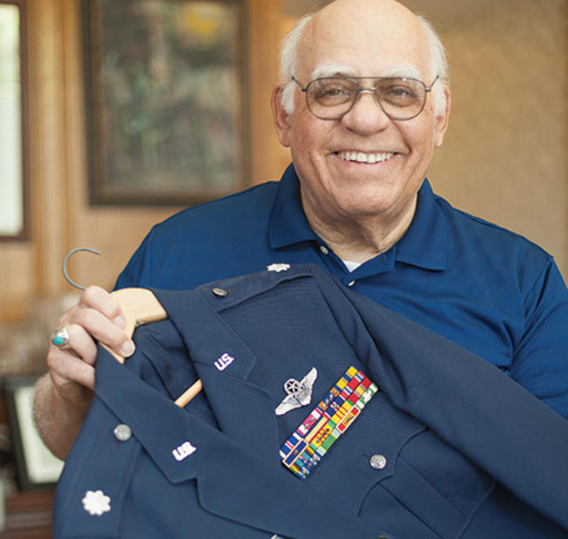 Henri Bailey ’60 received several medals for his service in Vietnam.