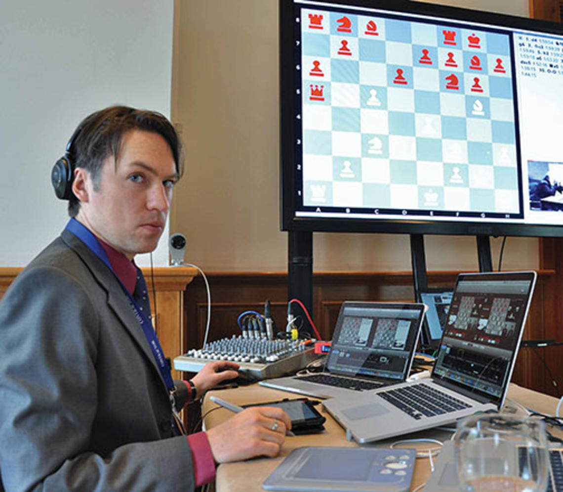 Macauley Peterson ’01 helped launch chess24.com, which has live-streaming of professional matches, video lessons, and interactive online chess play.