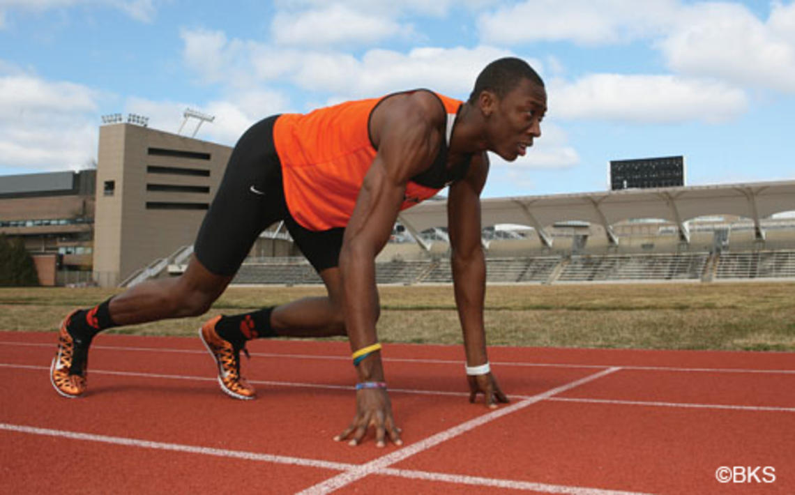 At the indoor NCAA Championships March 8, Austin Hollimon ’13 ran the 400-meter leg for Princeton’s distance-medley relay team, which beat 11 other teams for the title.