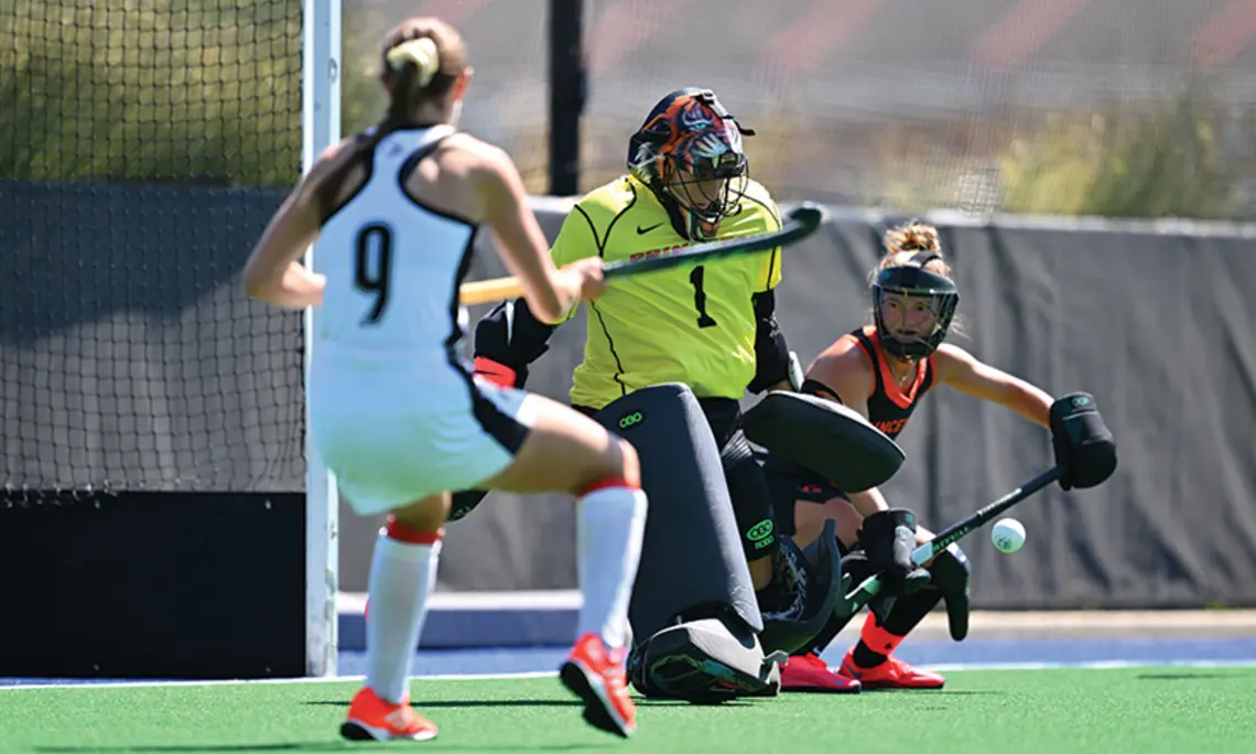 SPORTS_ Robyn Thompson.jpg Goalie Robyn Thompson ’24