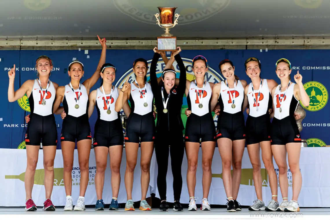 The Princeton women’s lightweight varsity eight