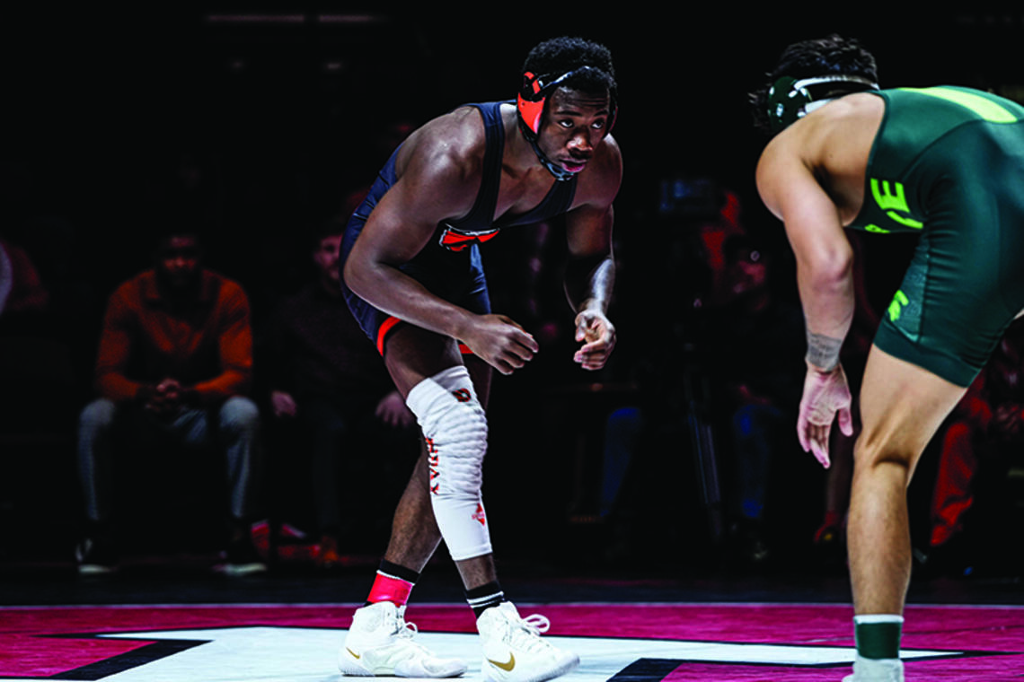 Quincy Monday ’23 wrestling