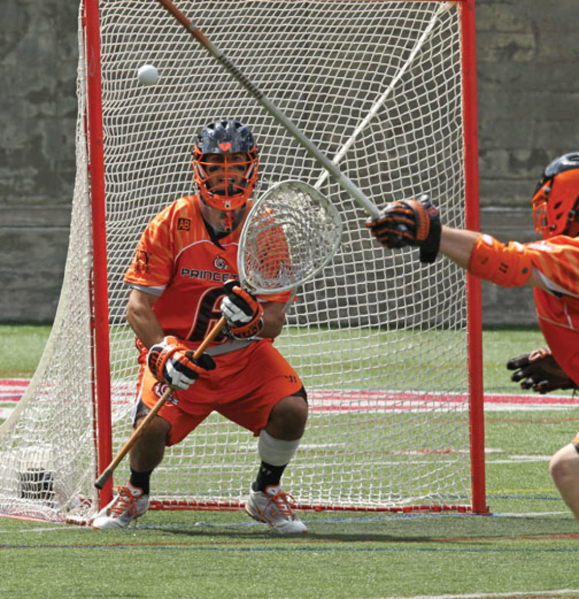 Goalie Tyler Fiorito ’12 was Ivy Player of the Year in men’s lacrosse.