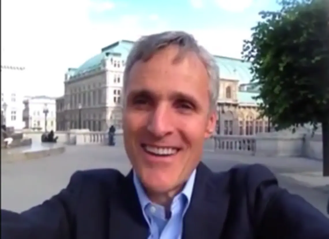A screen shot from one of Rick Hamlin â77âs #60SongsIn60Days videos. (Courtesy Rick Hamlin)