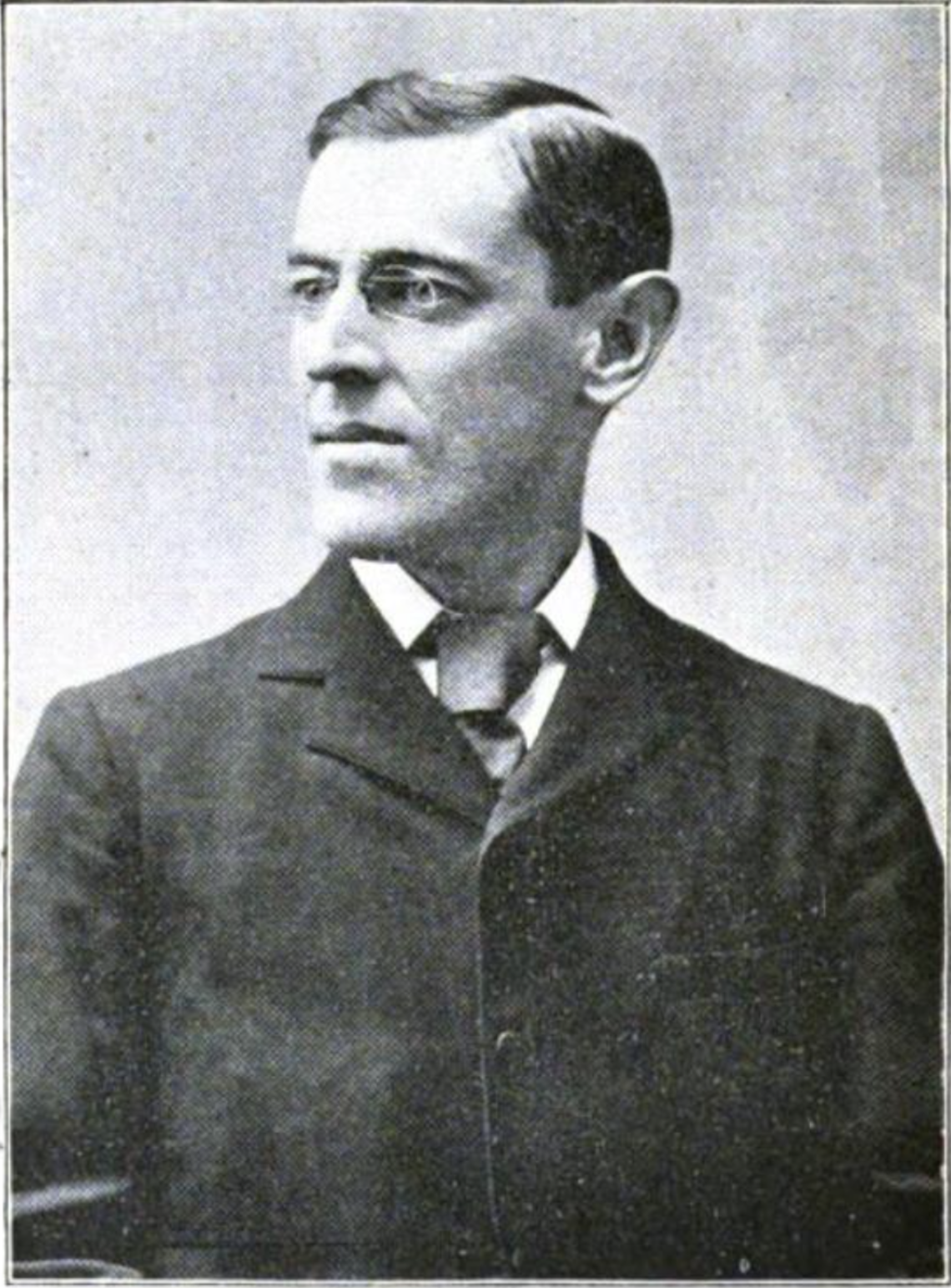 Class Herald Photo of Woodrow Wilson, Class of 1879