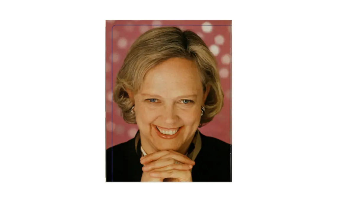 A Headshot of Meg Whitman Smiling for the Camera