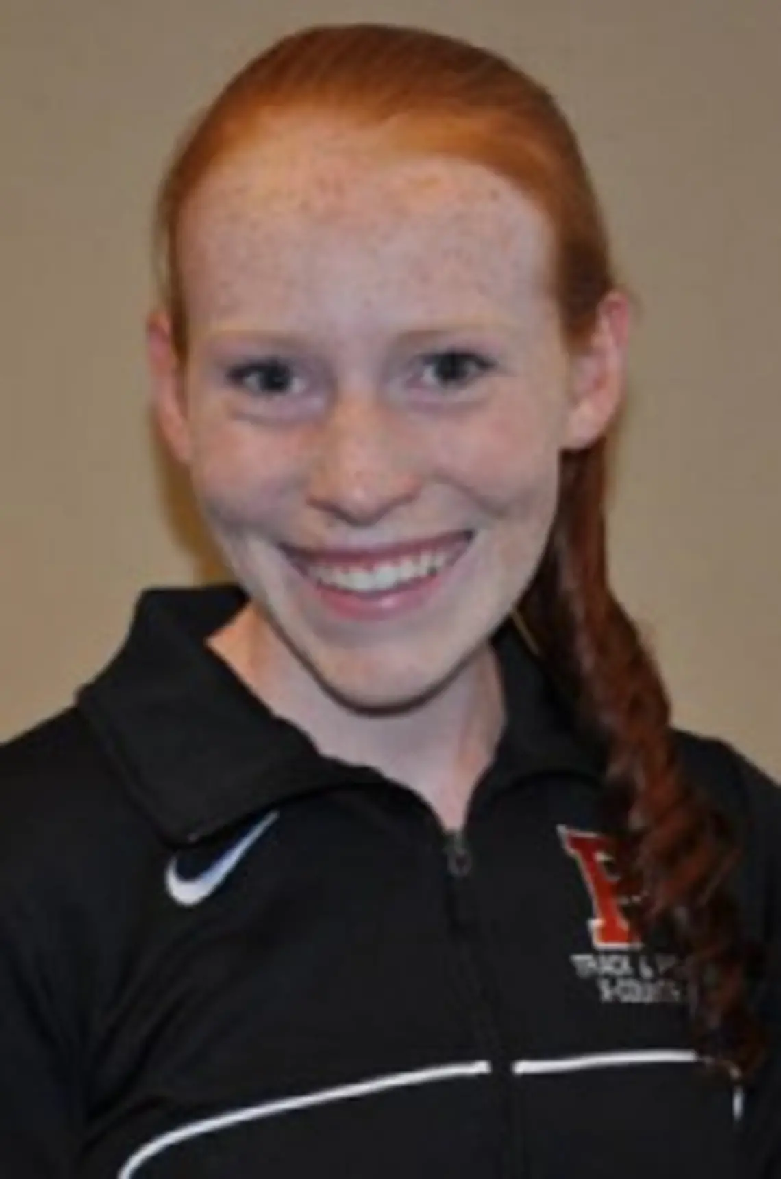 Womenâs Heps champion Megan Curham â17. (Office of Athletic Communications)
