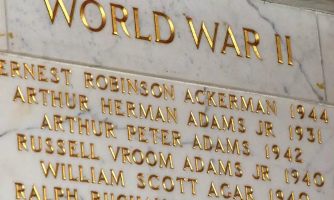 Princetonians in World War II; the Wilson Mural
