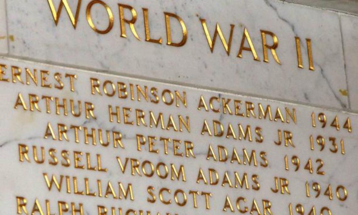 Princetonians in World War II; the Wilson Mural