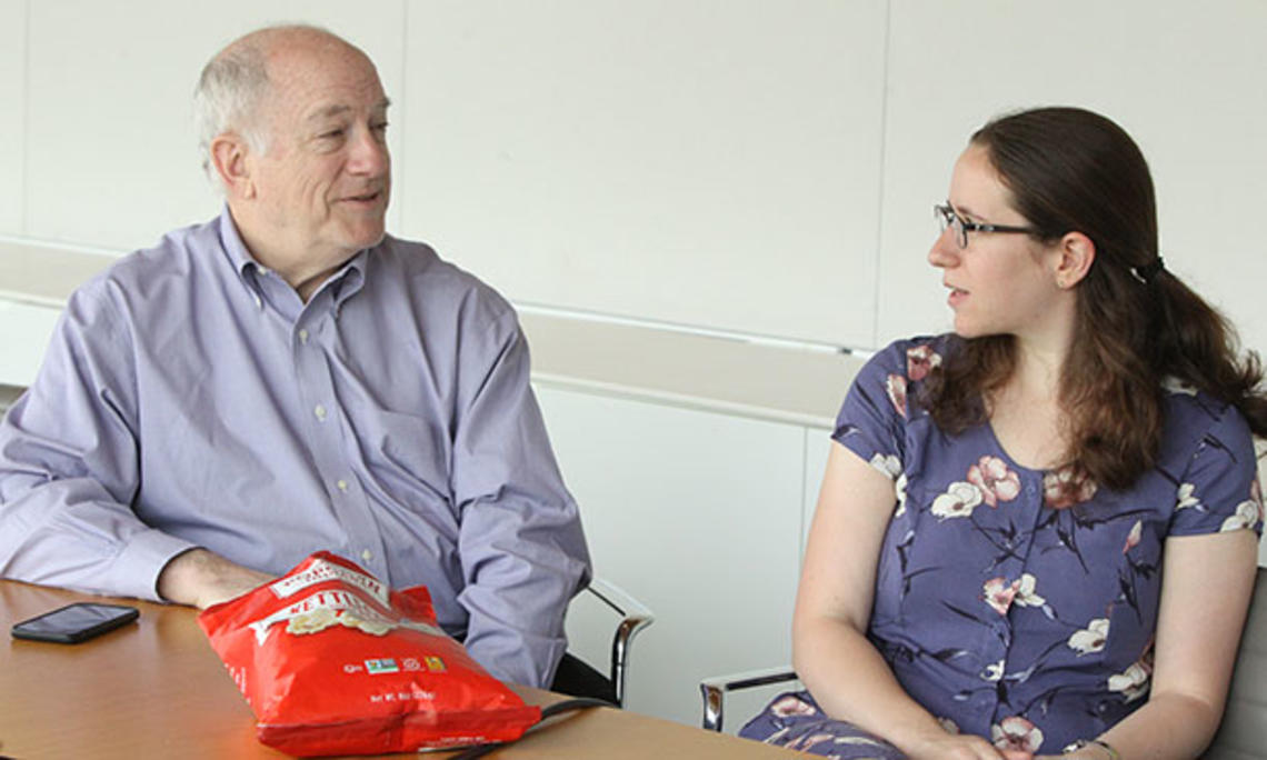 Daniel Kurtzer and Jessica Schreiber '20