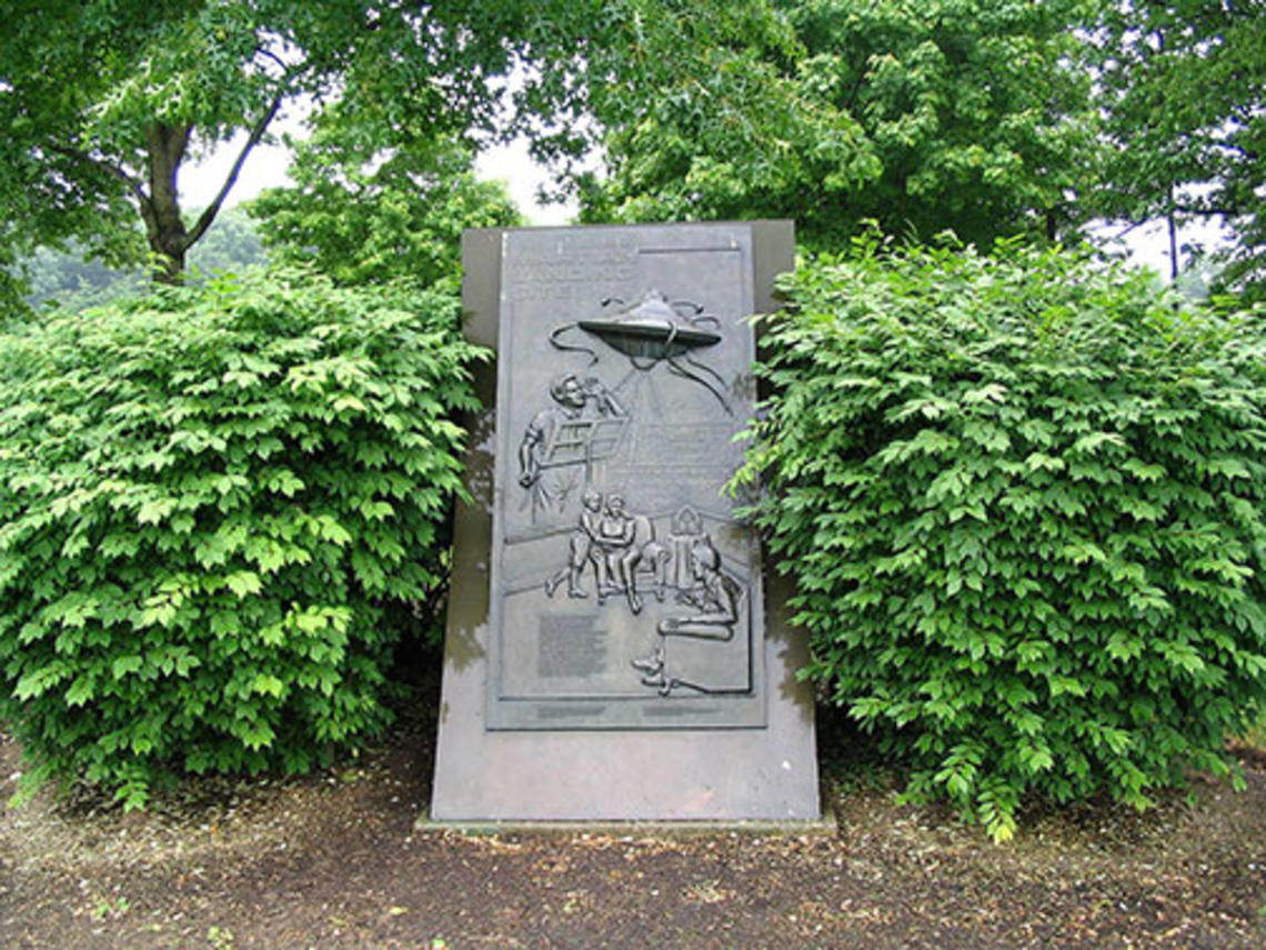 TWW Monument at Grover’s Mill: Target of opportunity