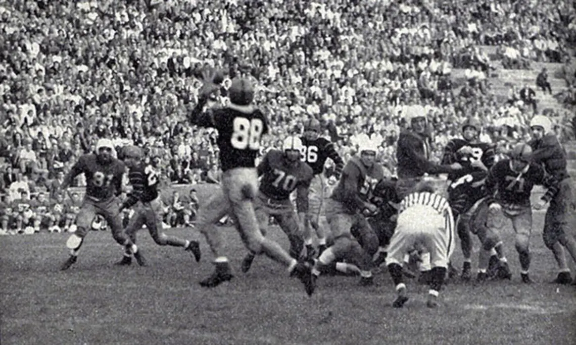A Golden Age on the Gridiron: William Ledger ’54 A Golden Age on the Gridiron: William Ledger ’54
