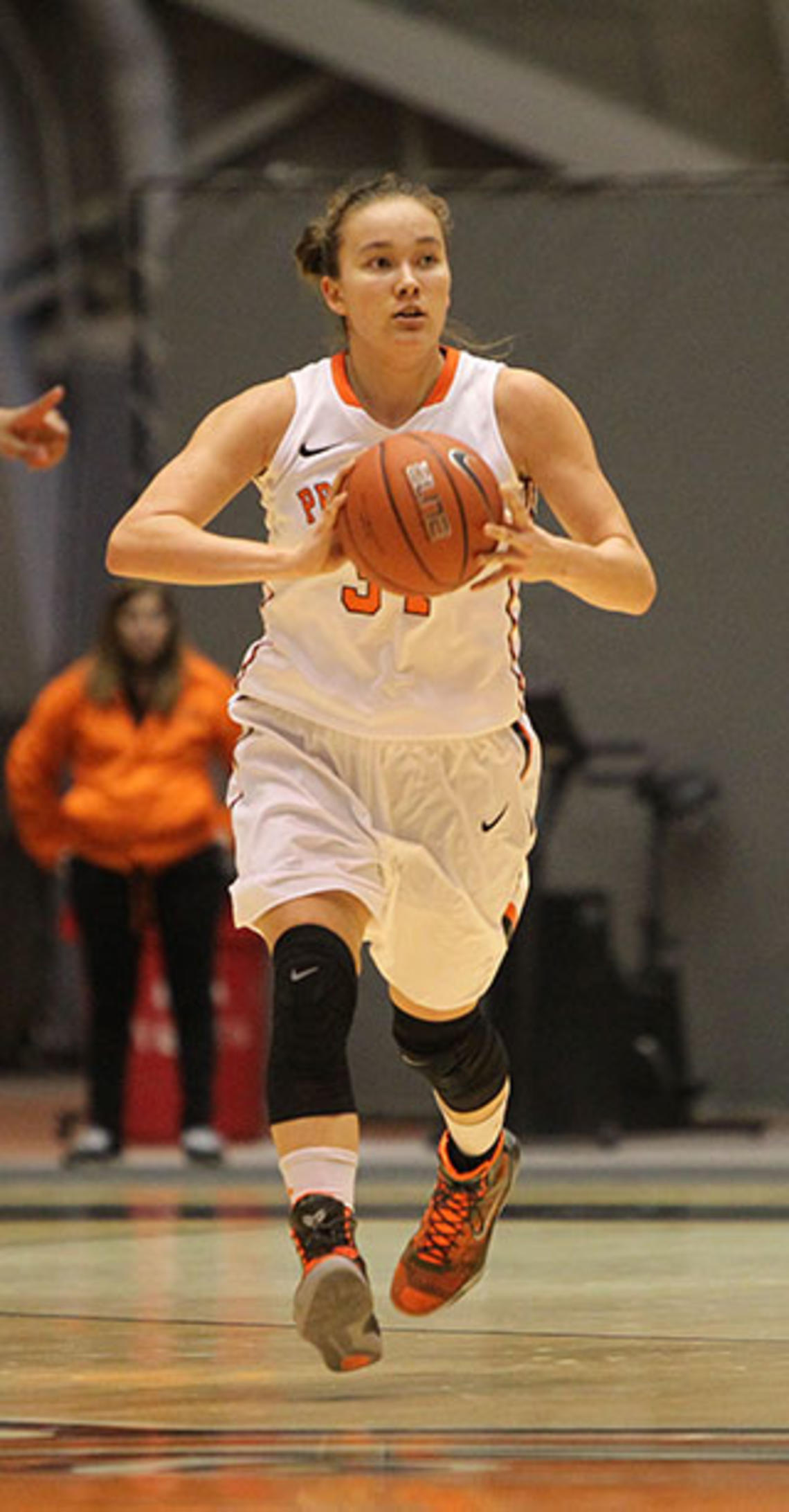 Michelle Miller â16 scored a combined 31 points in the weekend wins over Columbia and Cornell. (Beverly Schaefer)