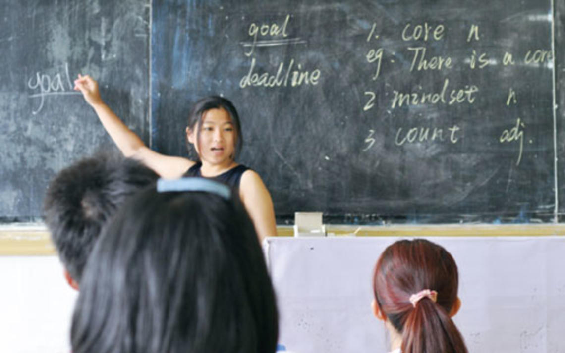 Sohee Hyung ’16 leads an English class in Jishou, China, in the summer of 2013 as a Princeton in Asia intern. Study abroad programs and internships enable our students to engage their many scholarly and cultural interests in Asia.