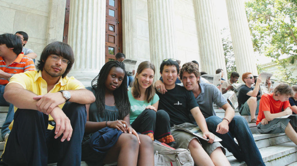 presidentspage.jpg Newly arrived international students got to know each other during a four-day pre-orientation introduction to our campus in September.