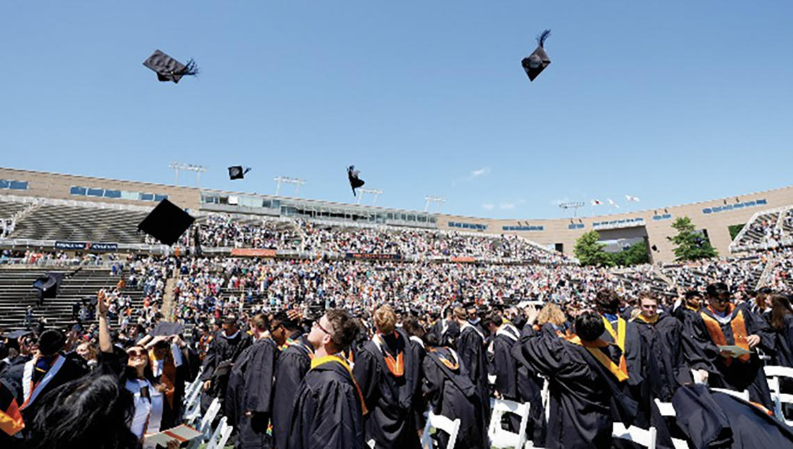 Our newest alumni celebrate their Commencement with the dazzling energy they’ve brought to Princeton since their arrival.