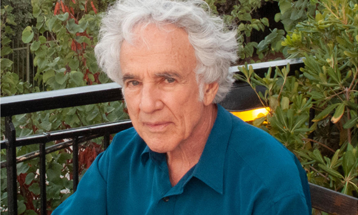 stanley in greecex.jpg This is a headshot photo of Stanley Corngold outdoors.