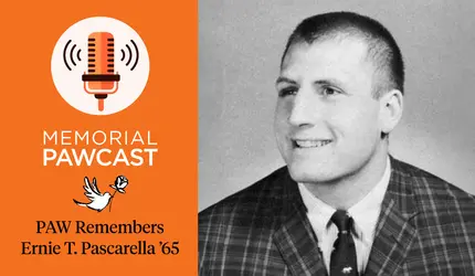 Remembering Ernie T. Pascarella ’65