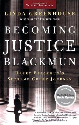 This is the cover of the book "Justice Blackmun."