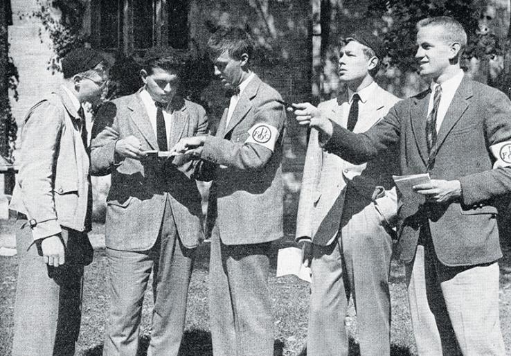 Orientation leaders from 1938