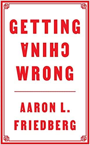 This is the cover of "Getting China Wrong."