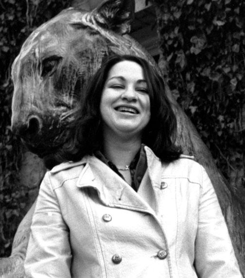 A senior-year photo of Sonia Sotomayor ’76.