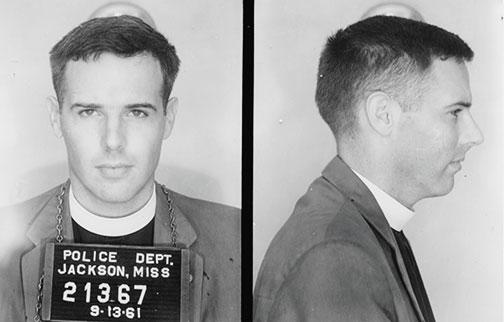 Evans after his arrest in 1961