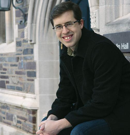 Joshua Haecker ’13, believed to be  the only U.S. veteran currently enrolled as a Princeton undergraduate.